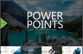 精美時(shí)尚圖文排版PPT模板