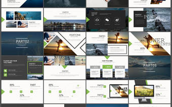 精美時(shí)尚圖文排版PPT模板