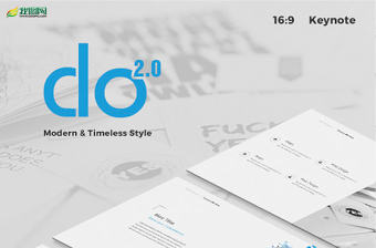 創(chuàng)意簡潔明亮公司商務(wù)Keynote模板