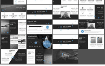 線條與圓精美設(shè)計(jì)扁平化大氣排版歐美商務(wù)風(fēng)ppt模板