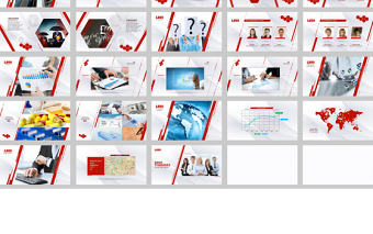 視頻片頭創意報告總結動態ppt模板