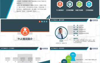 崗位競聘PPT模板