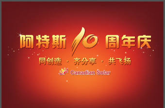 周年慶活動策劃PPT模板免費下載