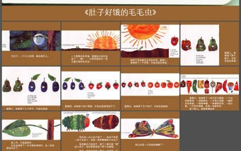 繪本故事ppt-肚子好餓的毛毛蟲