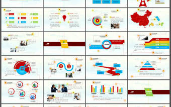 業(yè)績沖刺銷售計劃現(xiàn)代商務(wù)ppt模板