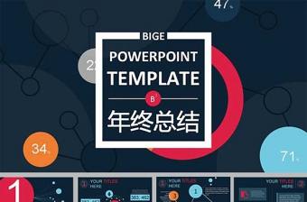 精美財務總結個人年終總結ppt