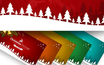 90頁精美圣誕節PPT模板10種配色主題ppt模板