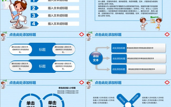 医院护士医疗PPT模板