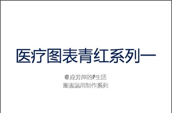 医疗医药药学研究ppt图表及图标素材打包下载