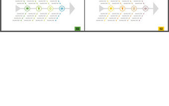 魚骨圖-商業圖表-高端商務