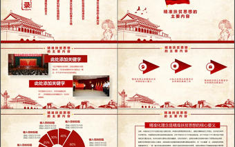 大氣詳細精準扶貧精準脫貧工作PPT模板