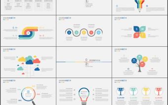 燈泡分析論文答辯ppt模板