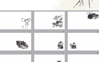 古典水墨中國風PPT模板免費下載