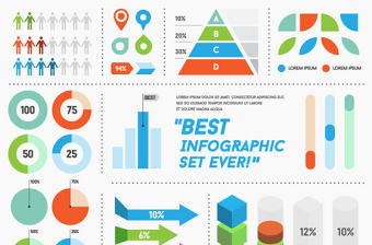 精美商務信息圖表矢量素材 (6)