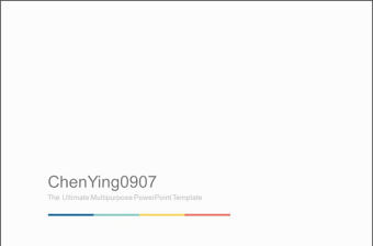 炫彩簡潔大氣商務(wù)PPT模板