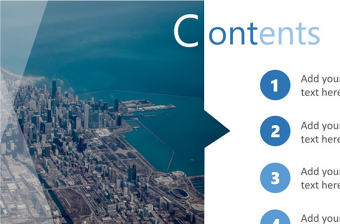 簡約大氣商務PPT目錄模板