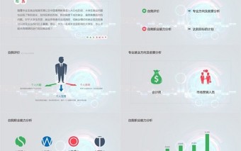 個性色彩簡約個人求職簡歷PPT