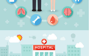 PPT素材商務(wù)背景醫(yī)療信息圖標(biāo)救護(hù)車