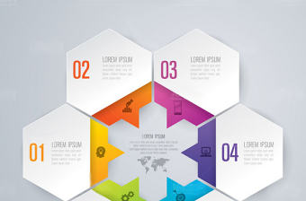 商務(wù)信息統(tǒng)計圖表設(shè)計矢量素材