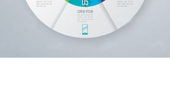 精美商務(wù)信息統(tǒng)計圖表設(shè)計矢量素材