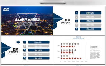 2017年企業未來發展規劃動態PPT模板