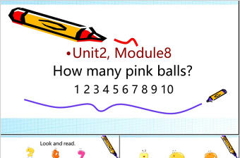 2018白清新人教版三年級上英語PPT模板