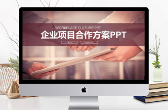 2017年企業(yè)項(xiàng)目合作方案PPT模板