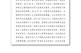 學習貫徹十九大精神階段性總結4