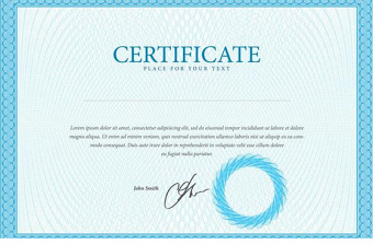 2021年防偽花防文憑畢業(yè)證書圖片