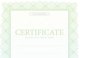 2021年證書背景 歐式花紋邊框
