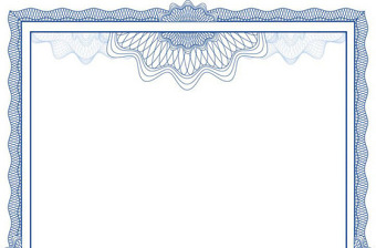 歐式證書(shū)矢量素材矢量圖片