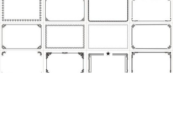 花邊花紋底紋邊框圖片