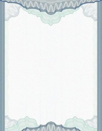 2021年文憑證書花紋花邊框圖片