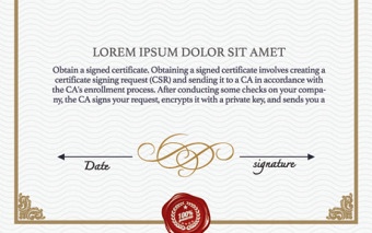 2021年歐式證書花紋邊框矢量素材