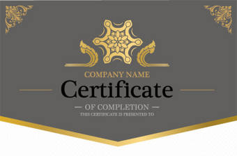 2021年歐式證書花紋邊框矢量素材