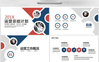 商務運營工作總結計劃PPT