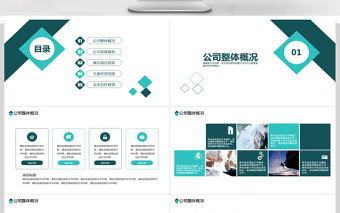 公司簡介宣傳動態(tài)PPT