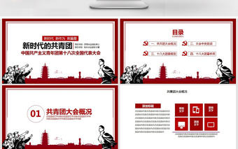 共青團第十八次全國代表大會學習PPT