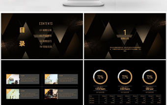 黑金銷售技巧培訓(xùn)PPT模板