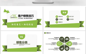 企業(yè)培訓(xùn)銷售技巧動態(tài)PPT