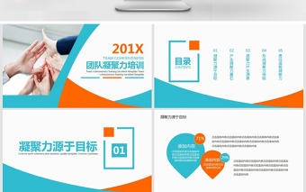 團隊凝聚力培訓動態PPT