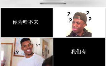 黑白簡約創意炫酷快閃同學聚會