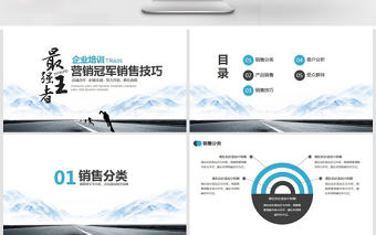 企業(yè)培訓(xùn)冠軍銷售技巧PPT