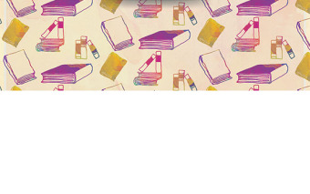 彩繪國際掃盲日元素無縫背景矢量素材