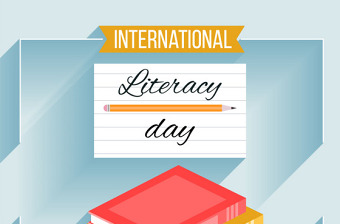 國際掃盲日的書背景 國際掃盲日的書背景