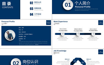 個(gè)人簡歷述職PPT經(jīng)理競聘ppt模板