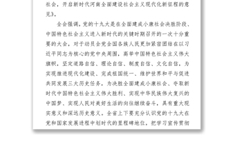 中国共产党河南省第十届委员会第四次全体会议决议