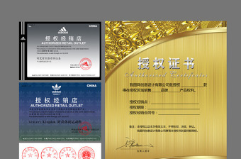 2021年原創(chuàng)阿迪達斯授權書