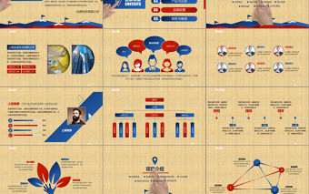 擼起袖子加油干商業(yè)創(chuàng)業(yè)融資計劃書PPT