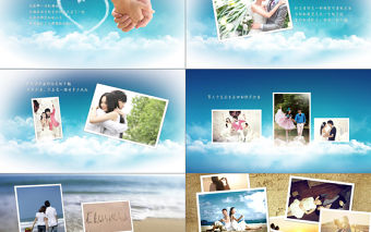 浪漫唯美愛情表白求婚求愛情人節(jié)ppt模版